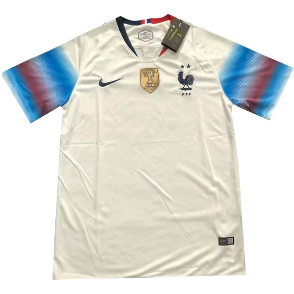 Tailandia Camiseta Francia Segunda equipo 2019 Blanco